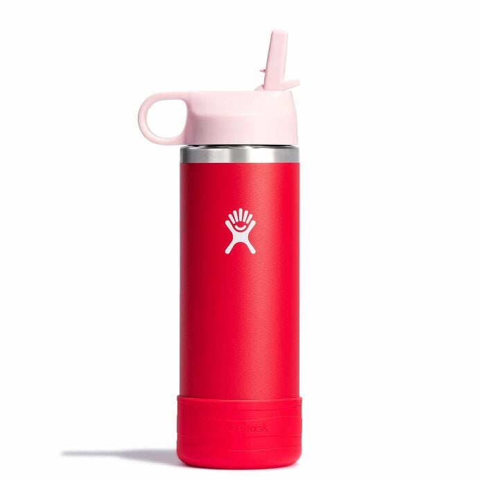 18 oz Kids Wide Mouth w/ Straw Cap